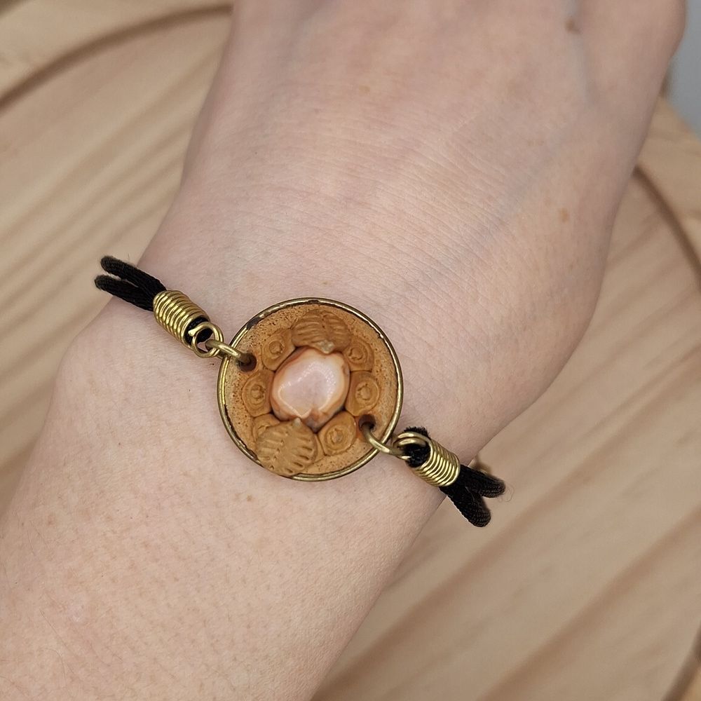 Handmade gemstone peruvian bracelet